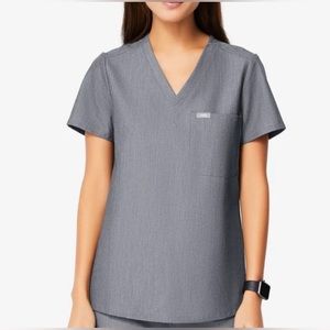 FIGS gray scrub top size XS